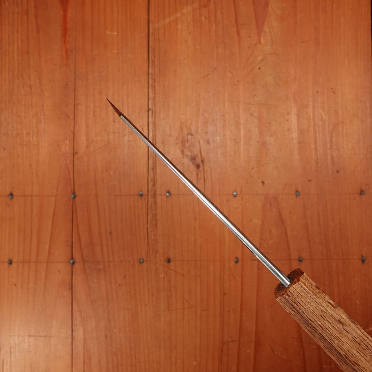 Hado Sumi 135mm Ko-Bunka Shirogami 2 Kurouchi Finish Burnt Oak Handle