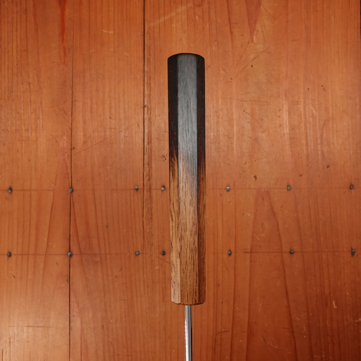 Hado Sumi 135mm Ko-Bunka Shirogami 2 Kurouchi Finish Burnt Oak Handle