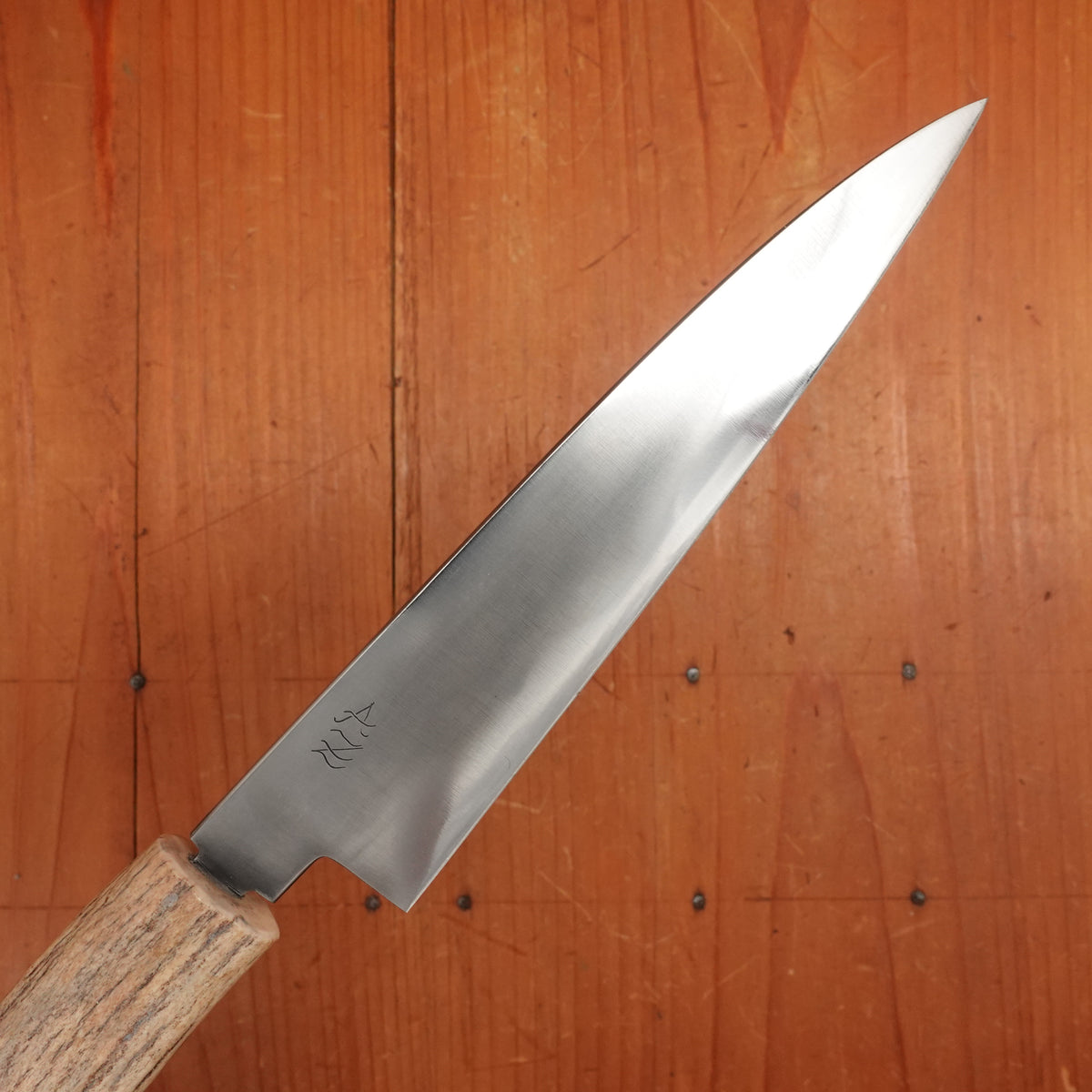 AZ Knives 145mm Petty UHB20C Honyaki Stag Handle with Leather Sheath
