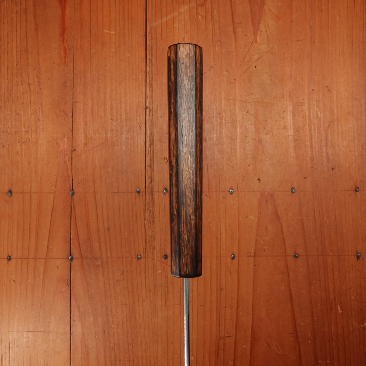 BC Exclusive - Hado 180mm Kiritsuke Santoku Iron Clad Shirogami 2 Urushi Oak Handle