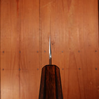 BC Exclusive - Hado 180mm Kiritsuke Santoku Iron Clad Shirogami 2 Urushi Oak Handle