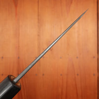 Hitohira Hinode 90mm Petty Shirogami 2 Kurouchi Ho Wood (D-Shape)