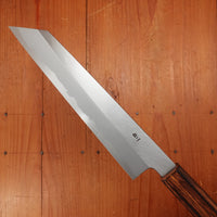 BC Exclusive - Hado 210mm Kiritsuke Gyuto Iron Clad Shirogami 2 Urushi Oak Handle
