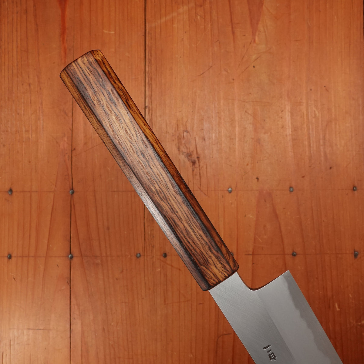 BC Exclusive - Hado 210mm Kiritsuke Gyuto Iron Clad Shirogami 2 Urushi Oak Handle
