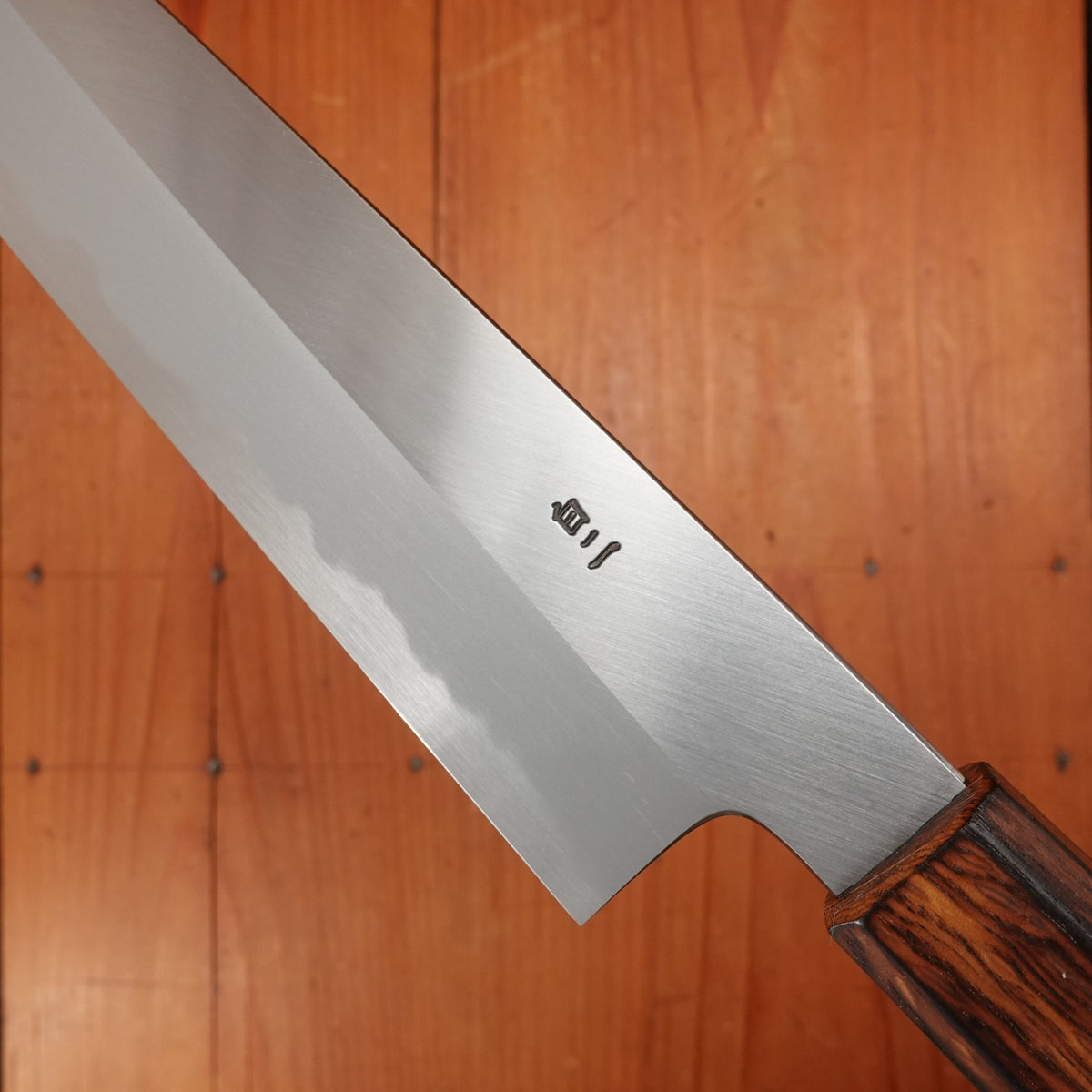 BC Exclusive - Hado 210mm Kiritsuke Gyuto Iron Clad Shirogami 2 Urushi Oak Handle