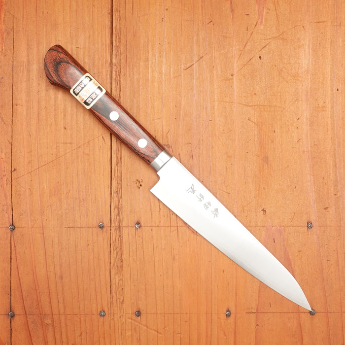 Hitohira Imojiya MZ 135mm Petty VG1 Imitation Mahogany Handle