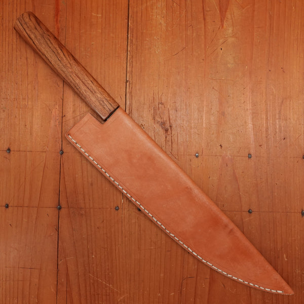 AZ Knives 210mm Gyuto UHB20C Honyaki Urunday Handle with Leather Sheath No. 1