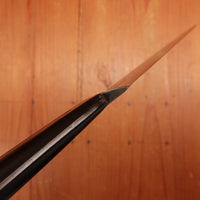 J.M. Schmid & Son 8.5" Carving Knife Carbon Steel & Ebony USA 1880-1920