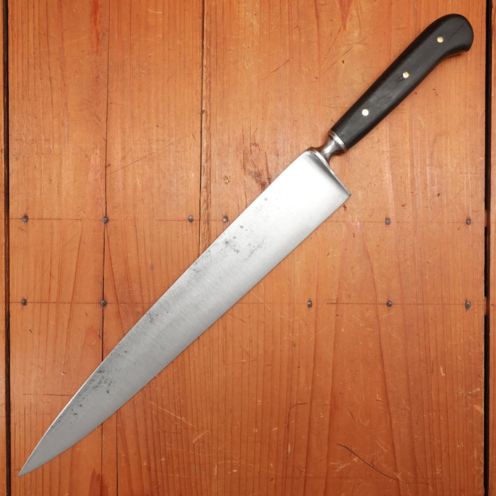Foster Bros "Franco American Slicer" 12.25" Wide Slicer Forged Carbon Steel USA 1880-1910