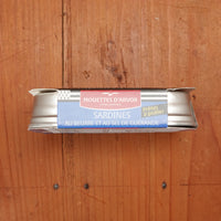 Les Mouettes d’Arvor Sardines with Butter & Guérande Sea Salt - 120g
