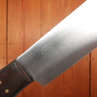 Forschner XXXX 12" Lambsplitter Hand Forged Carbon Steel Custom Ebony Handle Germany 1900-1920