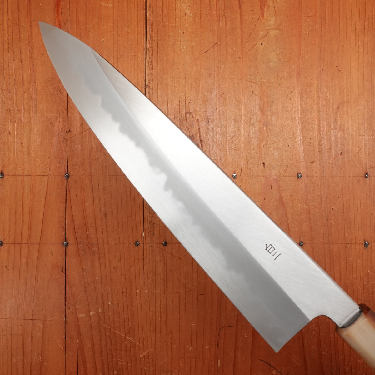 Hitohira Tanaka Ren 240mm Gyuto Shirogami 2 Ebony Handle