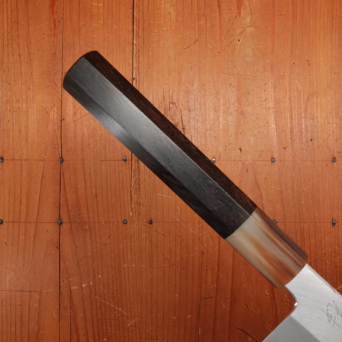 Hitohira Tanaka Ren 240mm Gyuto Shirogami 2 Ebony Handle