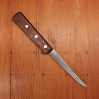 Victoria / Forschner 5" Boning Knife 208-5 Carbon Steel Rosewood Switzerland 1950s? 60s?