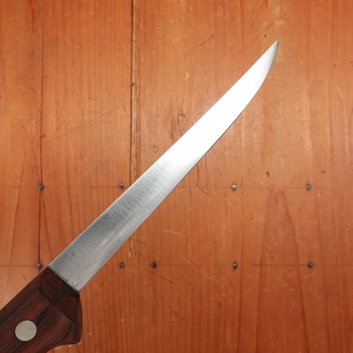 Victoria / Forschner 5" Boning Knife 208-5 Carbon Steel Rosewood Switzerland 1950s? 60s?