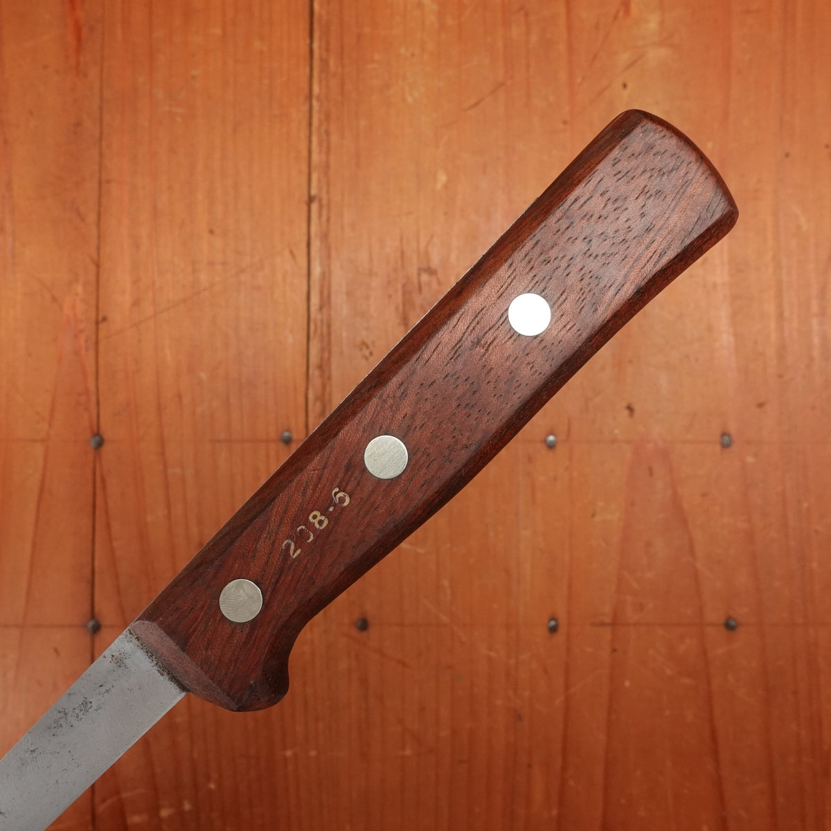 Victoria / Forschner 6" Boning Knife 208-6 Carbon Steel Rosewood Switzerland 1950s? 60s?