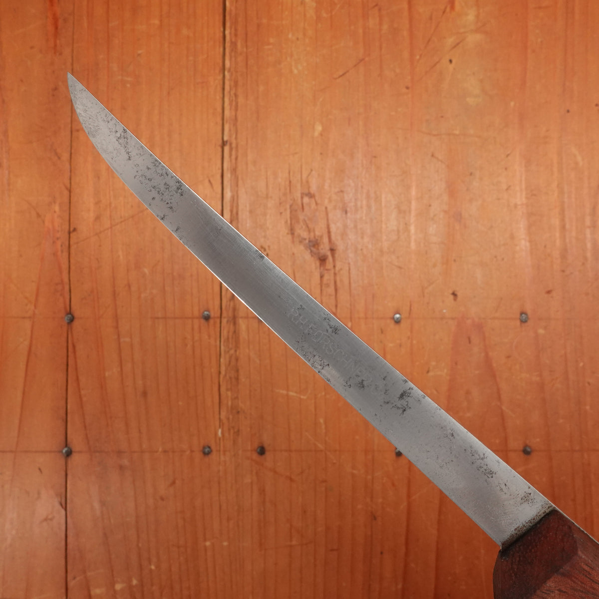 Victoria / Forschner 6" Boning Knife 208-6 Carbon Steel Rosewood Switzerland 1950s? 60s?