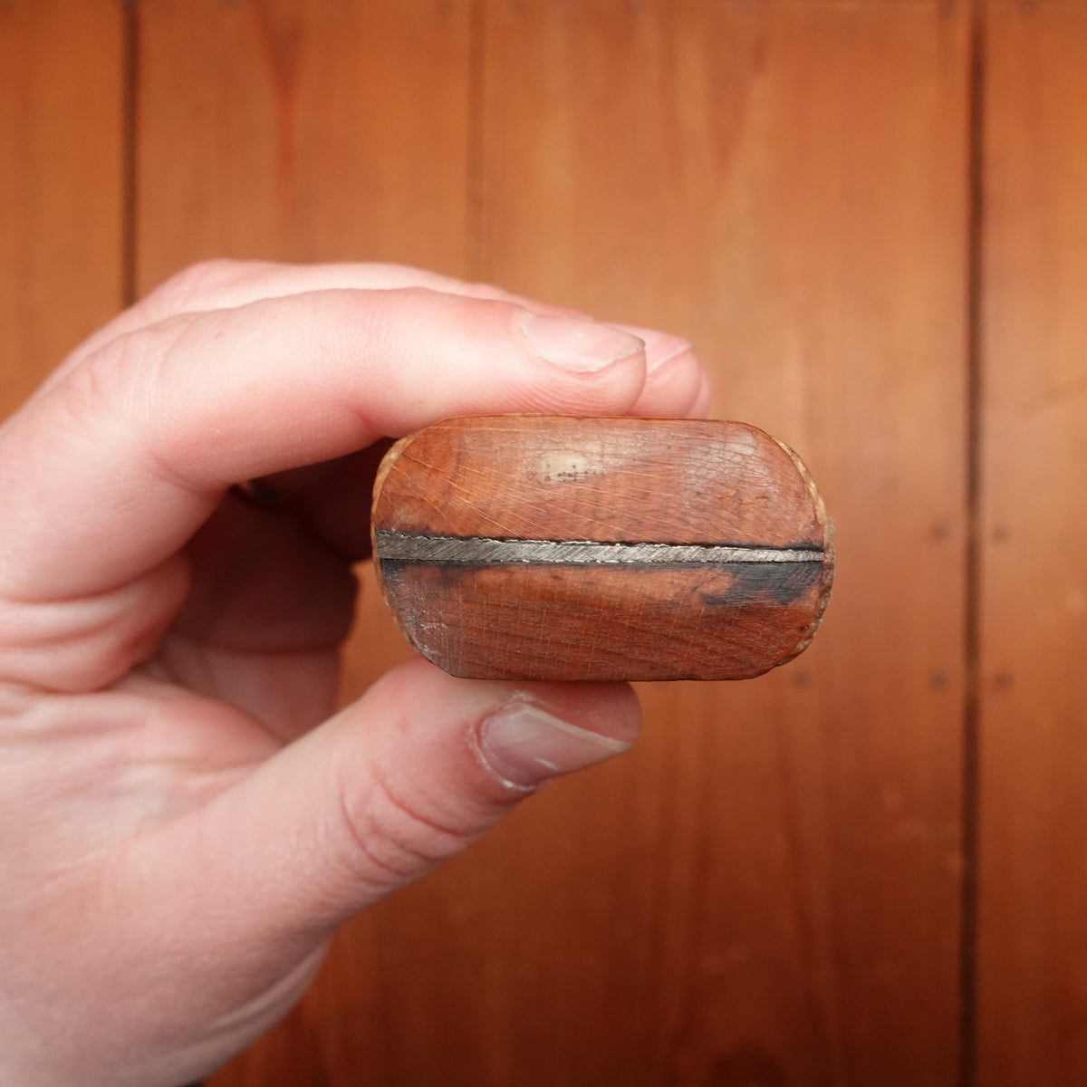 Russell Green River Works "Professional" 9" Bull Nose Carbon Steel Twine Wrap 1930s-50s?