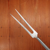 Friedr Herder Abr Sohn 14.5" Pot Fork Forged Carbon Steel & Hardwood Solingen, Germany 1950-70