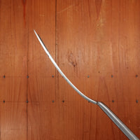 Friedr Herder Abr Sohn 14.5" Pot Fork Forged Carbon Steel & Hardwood Solingen, Germany 1950-70