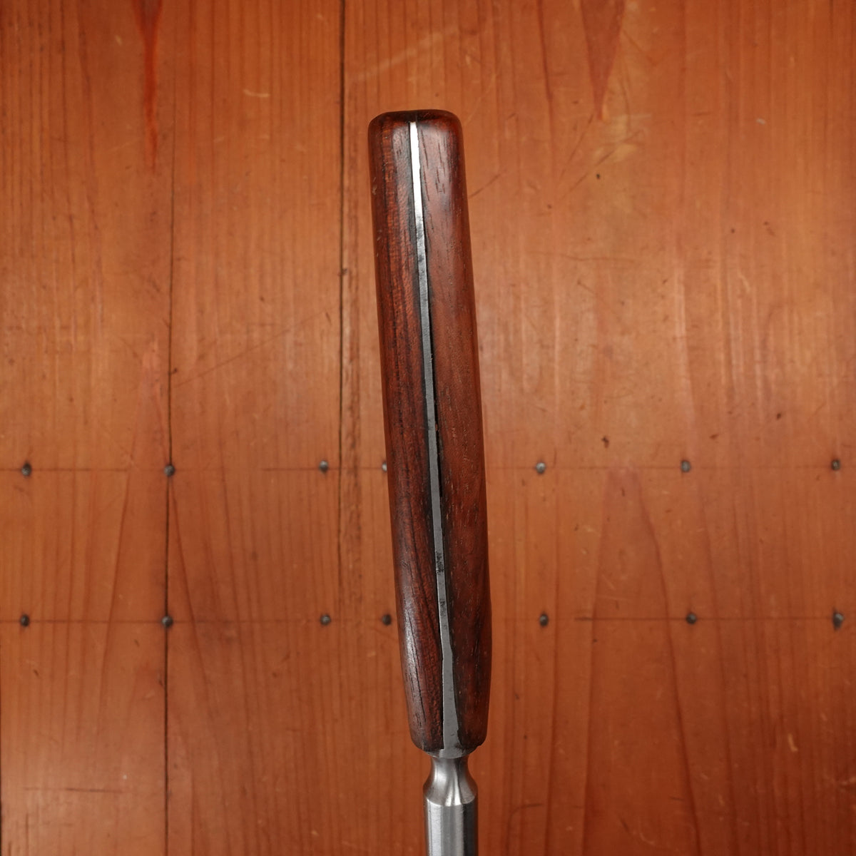 Friedr Herder Abr Sohn 14.5" Pot Fork Forged Carbon Steel & Hardwood Solingen, Germany 1950-70