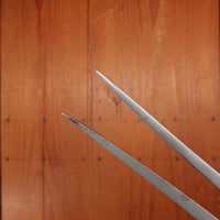 Friedr Herder Abr Sohn 14.5" Pot Fork Forged Carbon Steel & Hardwood Solingen, Germany 1950-70