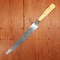 Weck 9" Carving Knife Stainless & Deco Celluloid 1930s NY USA