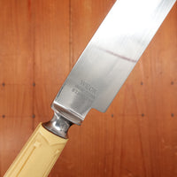 Weck 9" Carving Knife Stainless & Deco Celluloid 1930s NY USA