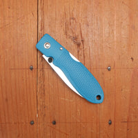 MOKI Coupe Folding Knife AUS-8 Lockback Grilon Grayish Blue Handle