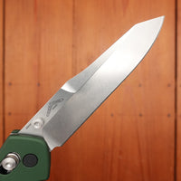 Benchmade 940 Osborne Reverse Tanto CPM-S30V AXIS Lock Green Aluminum Handle