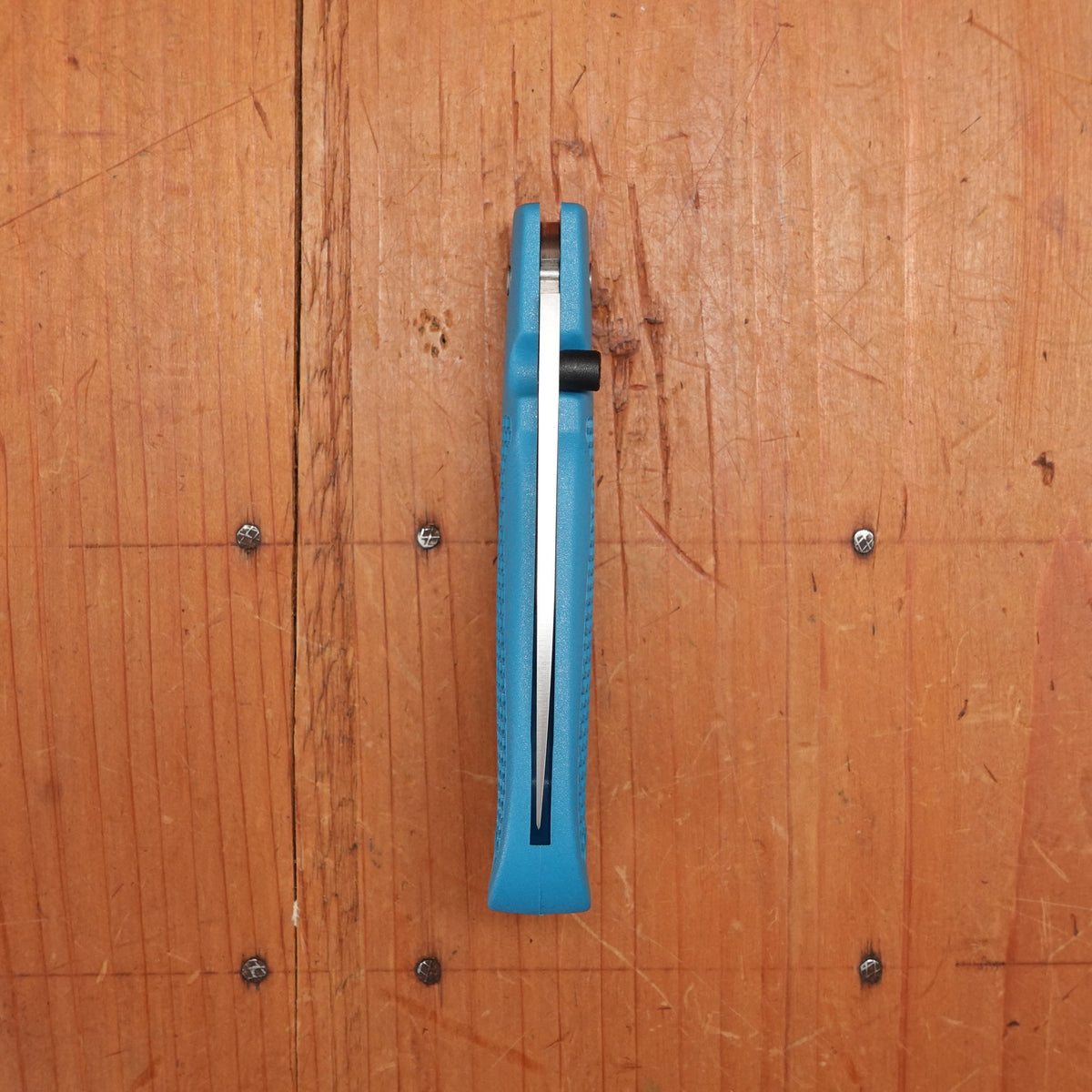 MOKI Coupe Folding Knife AUS-8 Lockback Grilon Grayish Blue Handle