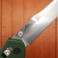 Benchmade 940 Osborne Reverse Tanto CPM-S30V AXIS Lock Green Aluminum Handle