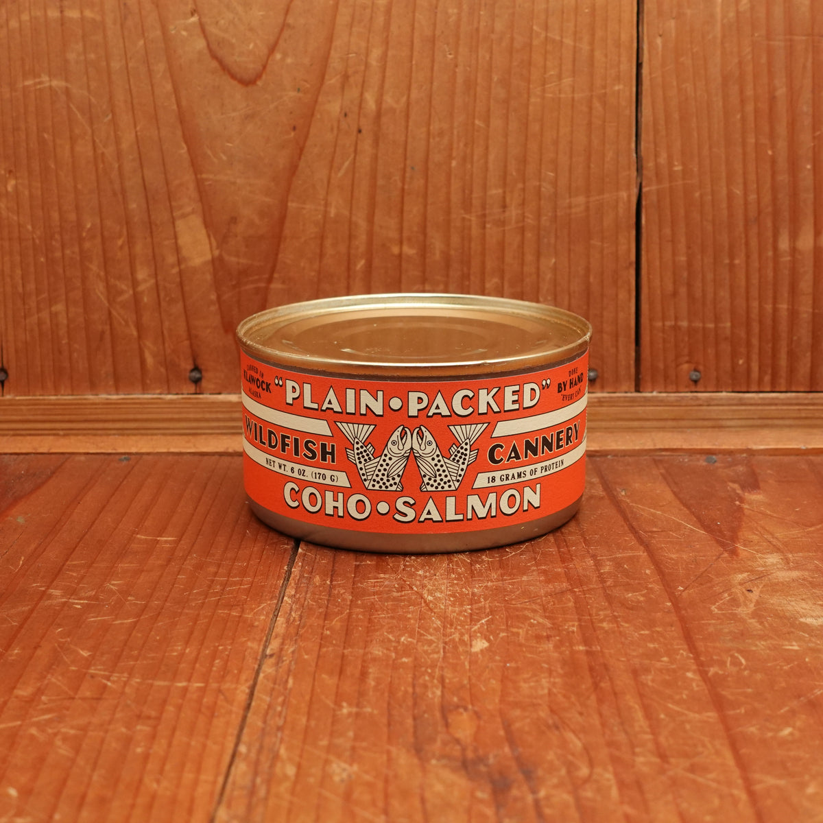 Wildfish Cannery Plain Packed Coho Salmon- 6oz
