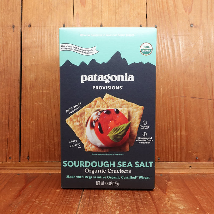 Patagonia Provisions Organic Sourdough Sea Salt Crackers