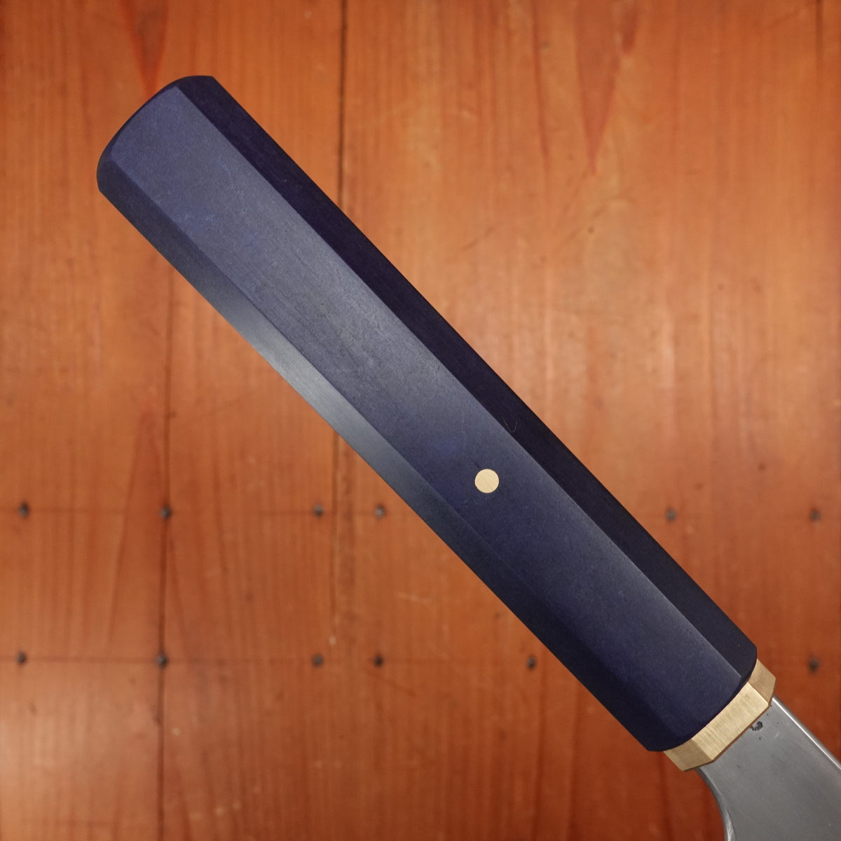 Rolin Knives Honyaki 165mm Nakiri W2 Micarta Brass