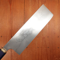 Rolin Knives Honyaki 165mm Nakiri W2 Micarta Brass