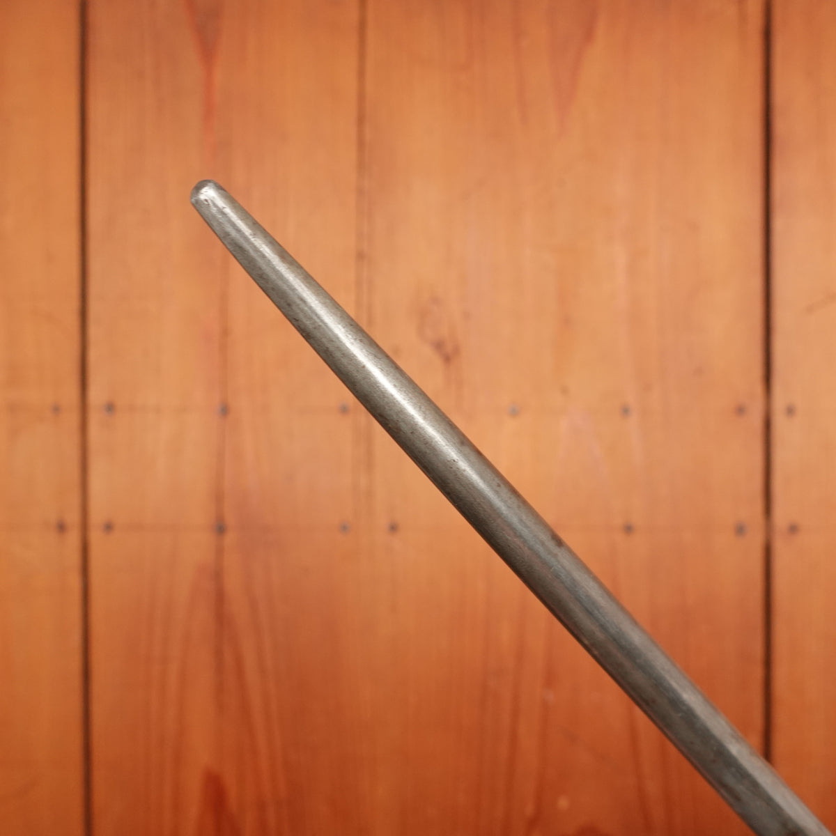 Unmarked 12" Sharpening Steel XFine Slick Burnish - Germany? UK?
