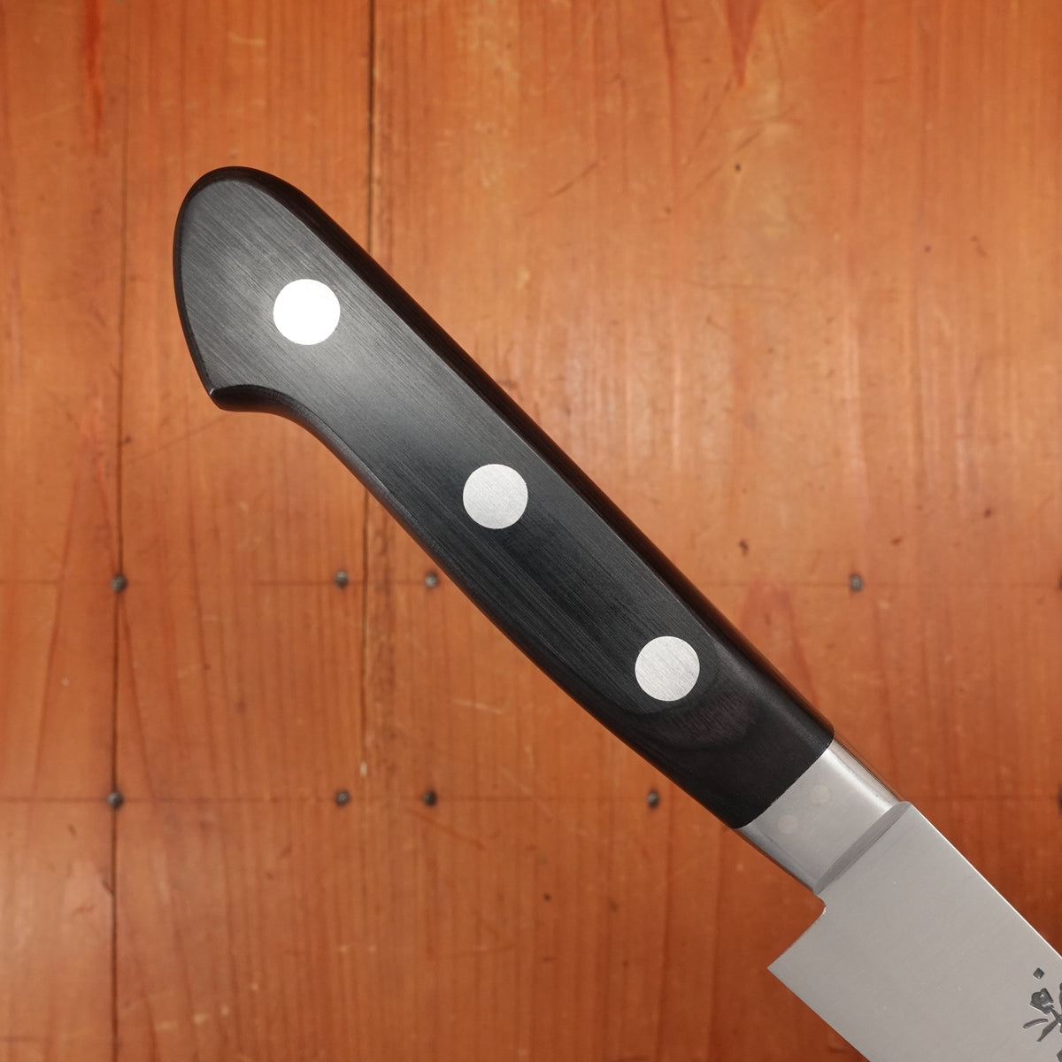 Ashi Hamono Ginga 180mm Petty Swedish Stainless Western Handle with Saya