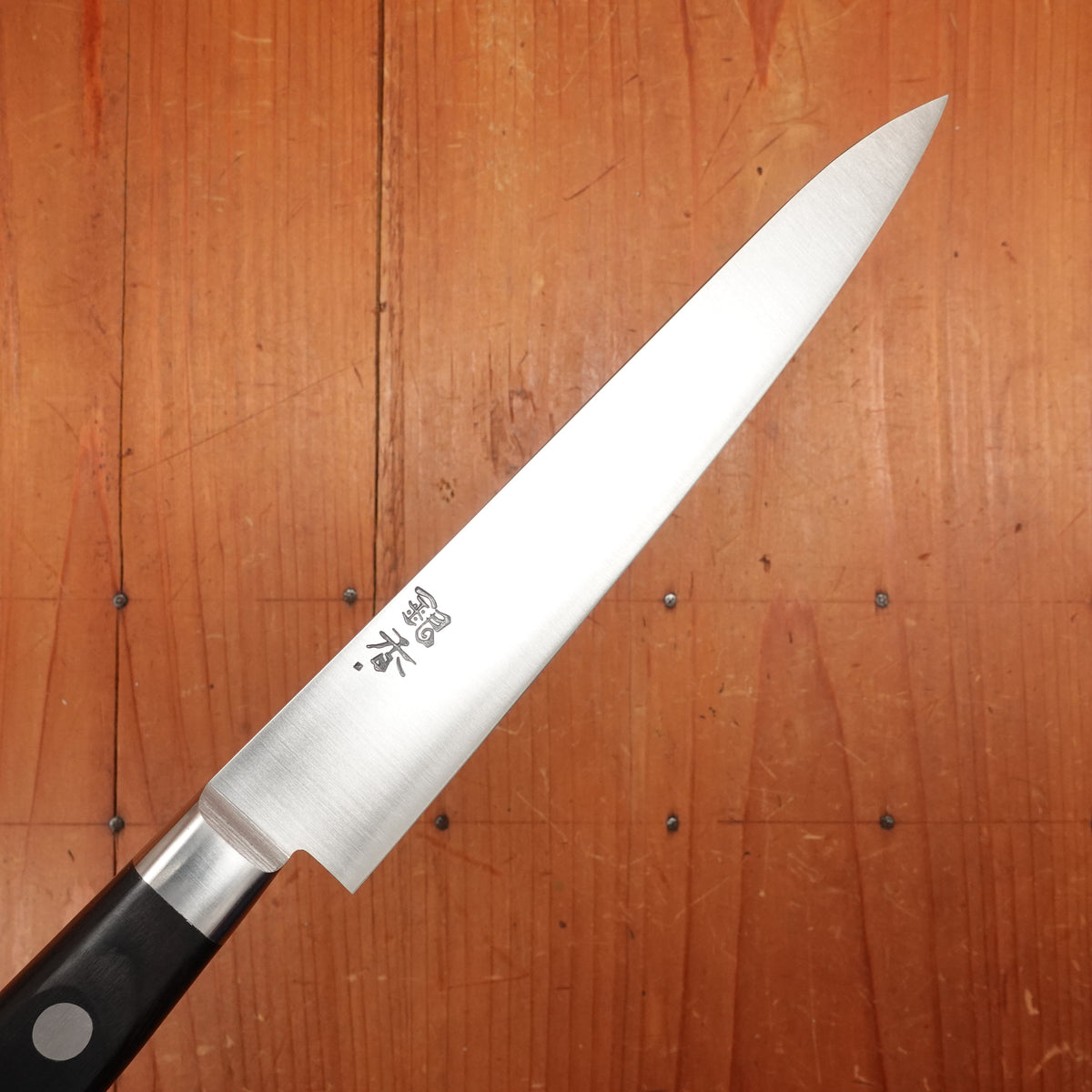 Ashi Hamono Ginga 180mm Petty Swedish Stainless Western Handle with Saya