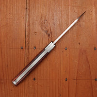 Au Sabot Le Violon 10.5cm Pocket Knife Drop Point Stainless Violetwood Handle