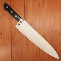 Ashi Hamono Ginga 240mm Gyuto Carbon Steel Western Handle with Saya