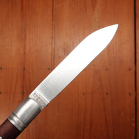 Au Sabot Le Violon 10.5cm Pocket Knife Drop Point Stainless Violetwood Handle