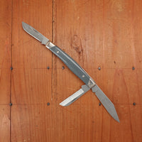 Buck 301 Stockman 3” Multi-Blade 420HC Gray Handle