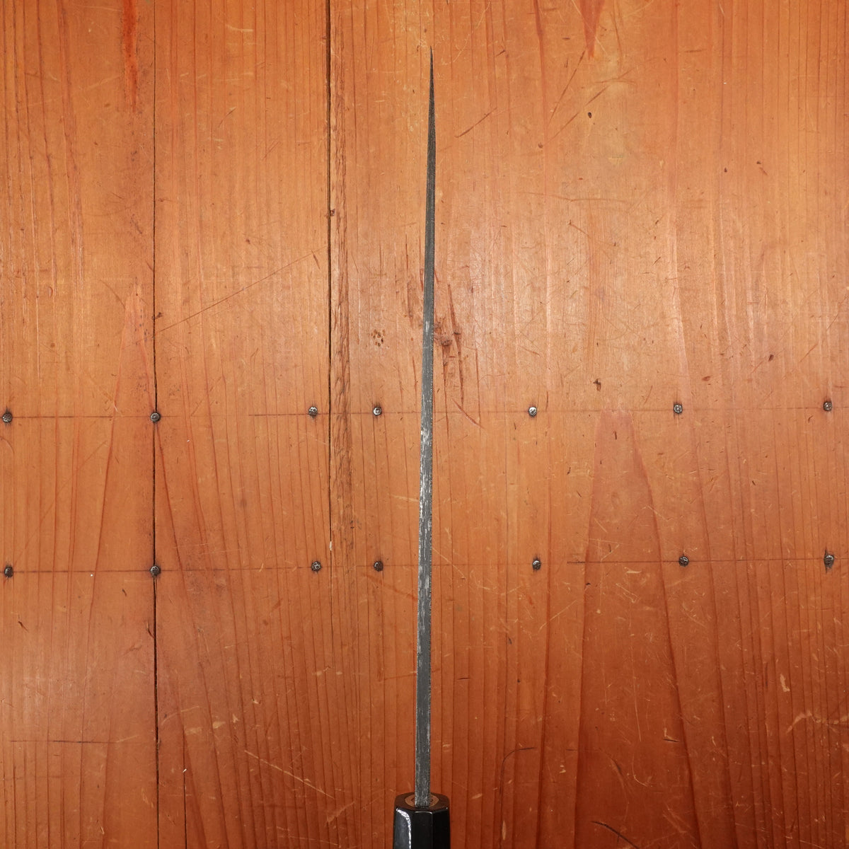 Sakai Kikumori Kikuzuki Kuro 240mm Yanagi Shirogami 2 with Saya