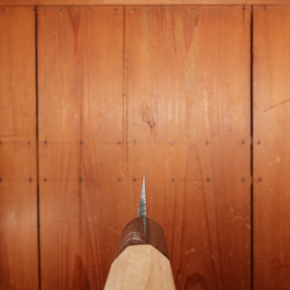 Sakai Kikumori Kikuzuki Kuro 240mm Yanagi Shirogami 2 with Saya
