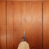 Sakai Kikumori Kikuzuki Kuro 240mm Yanagi Shirogami 2 with Saya