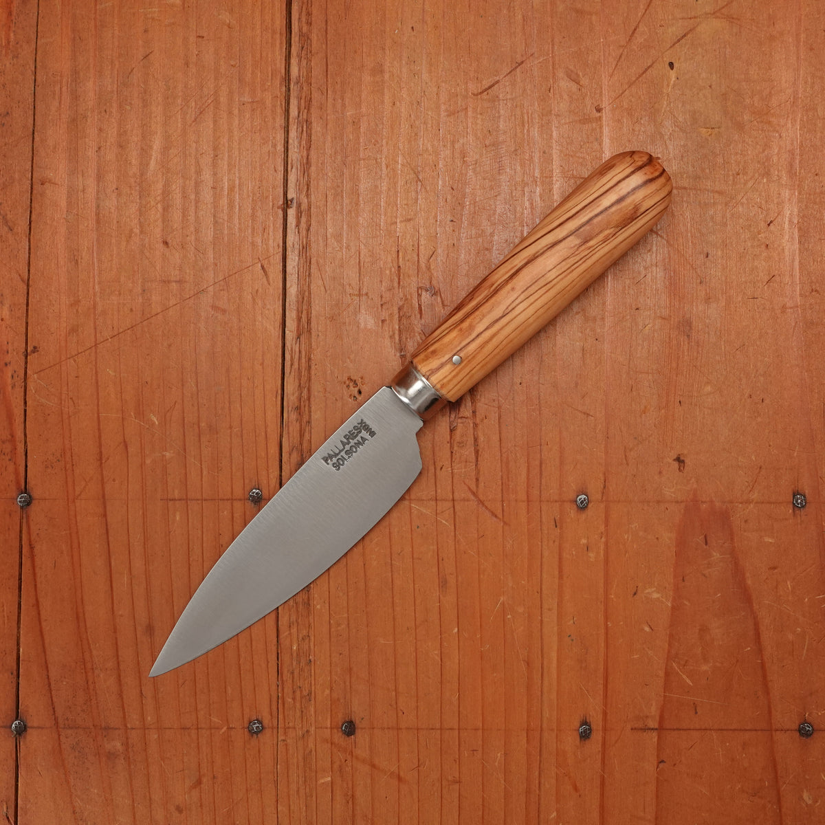 Pallares 3.5" Kitchen Knife Stainless Steel Olive Handle