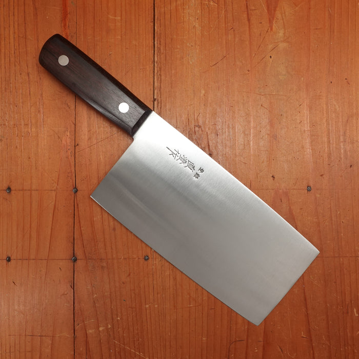 Naozumi Chukka Bocho 180mm Chinese Cleaver Carbon