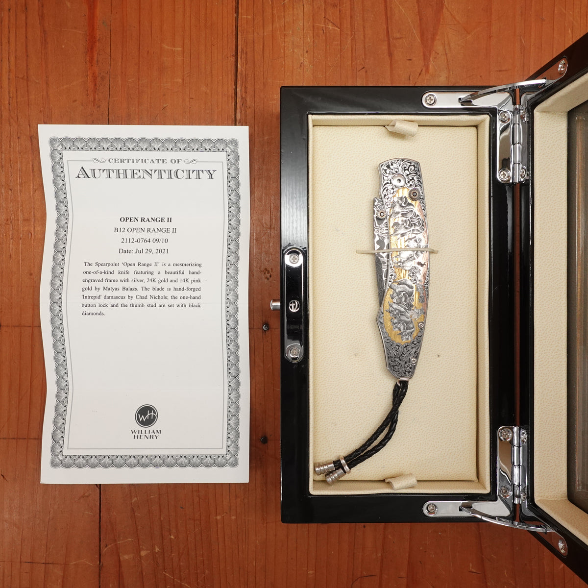 William Henry B12 Open Range II Limited Edition No. 9/10