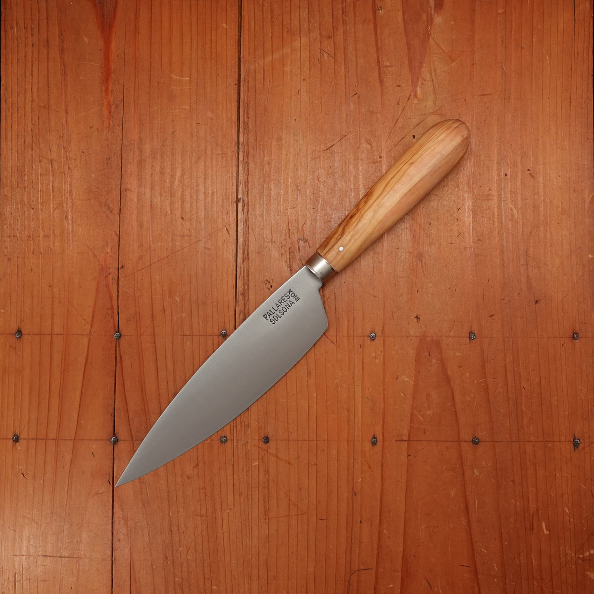 Pallares 6" Kitchen Knife Stainless Steel Olive Handle
